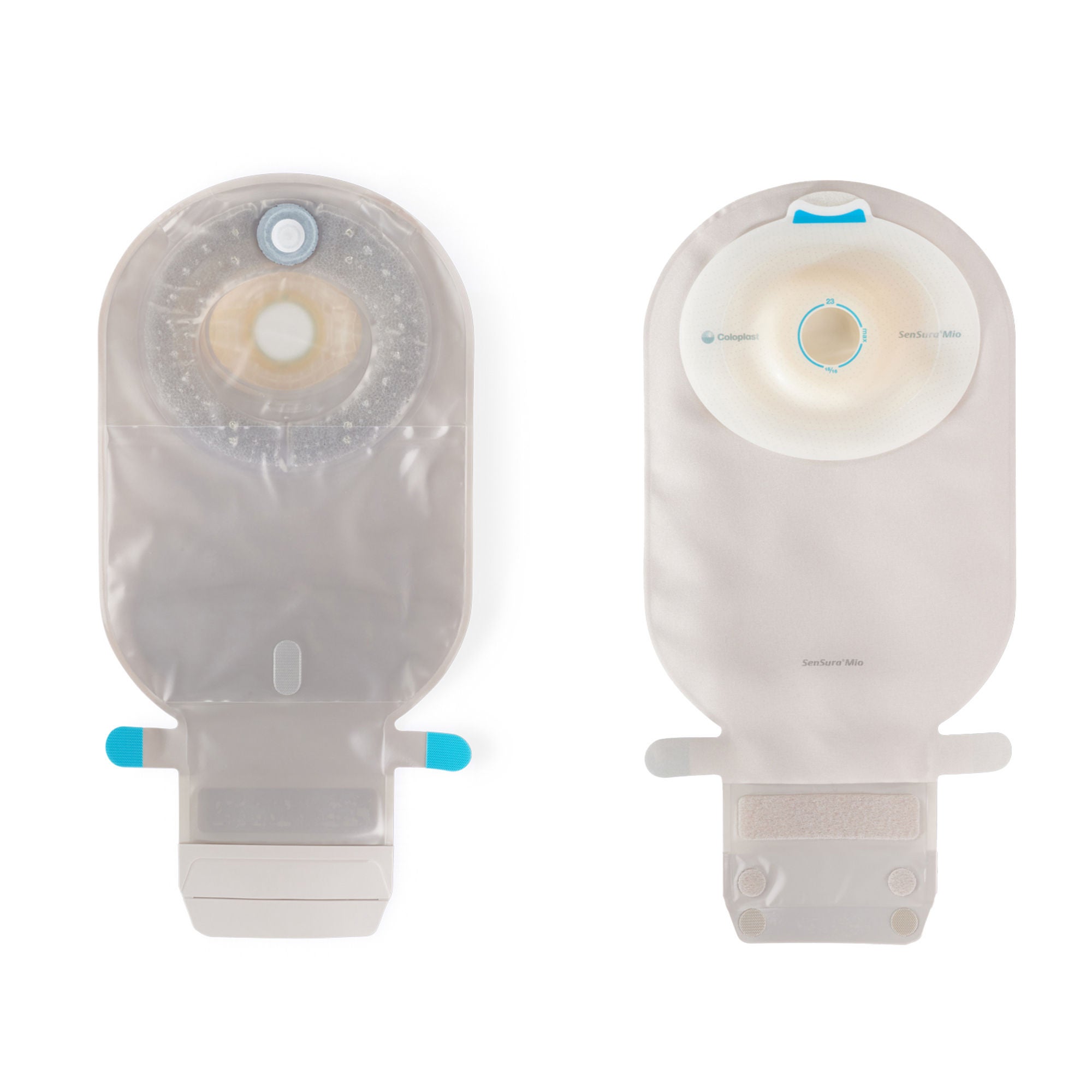 SenSura® Mio Convex Light 1-Piece Transparent Ostomy Pouch, 25 mm Stoma