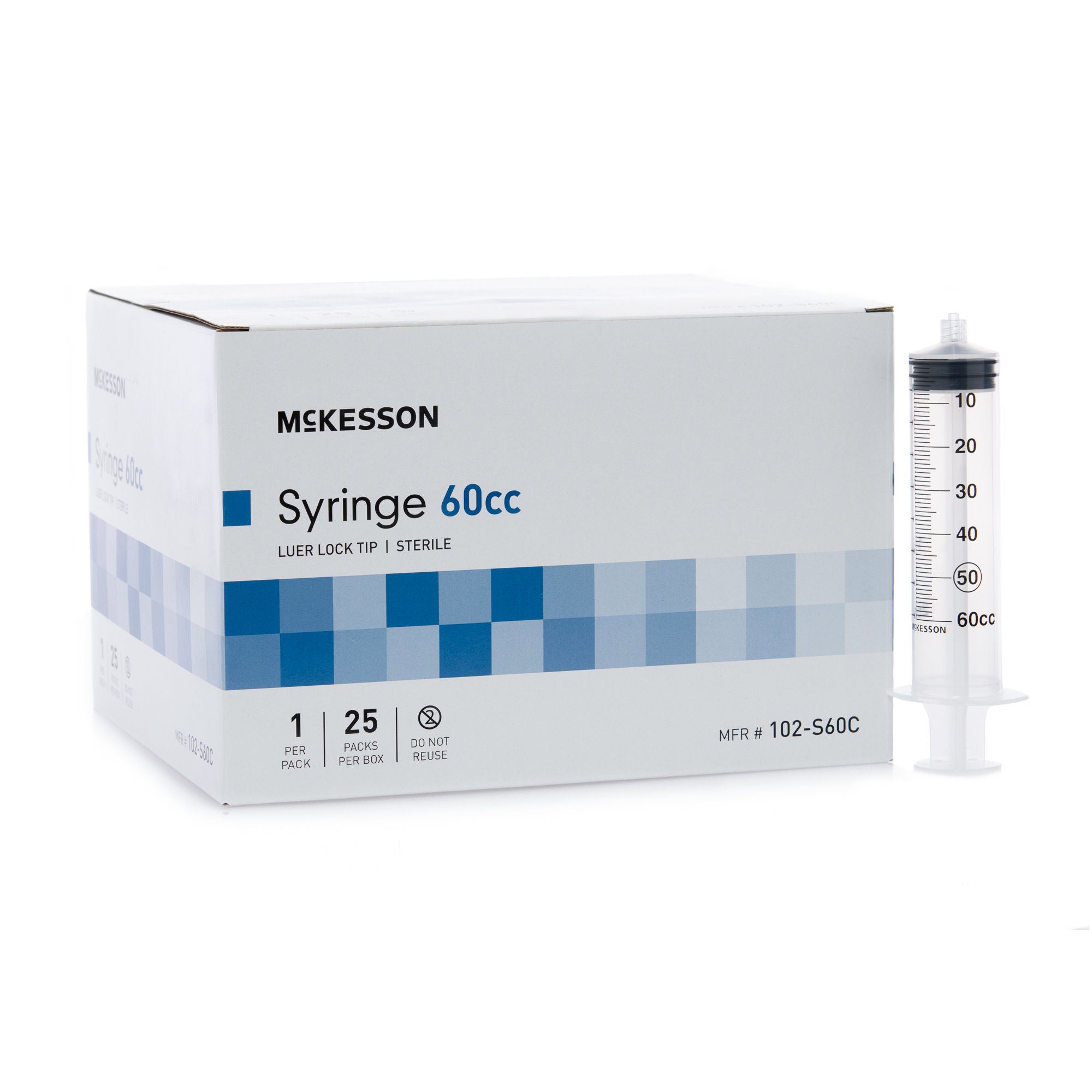 McKesson General Purpose Syringe, 60 mL