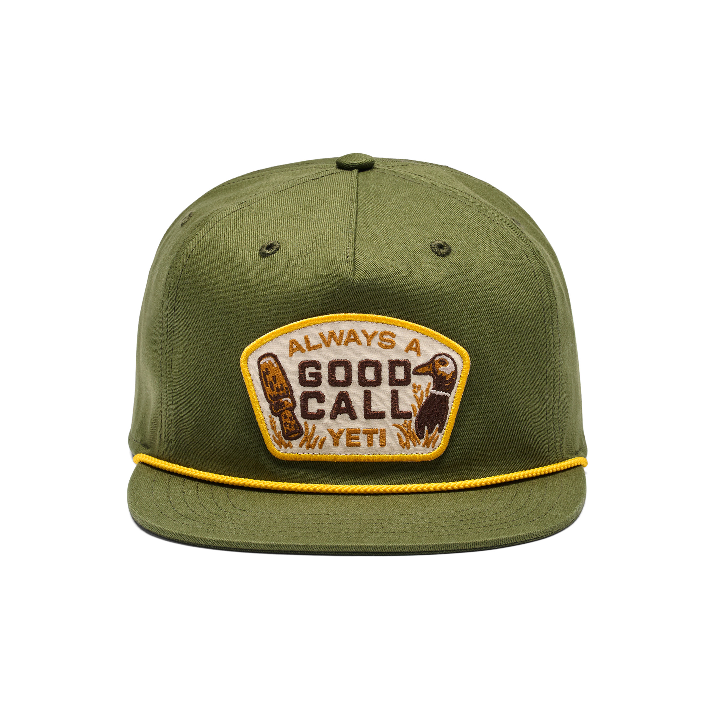YETI Good Call Flat Brim Rope Hat