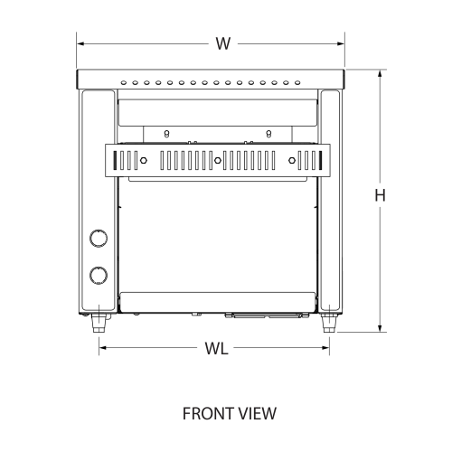 Engineering front view