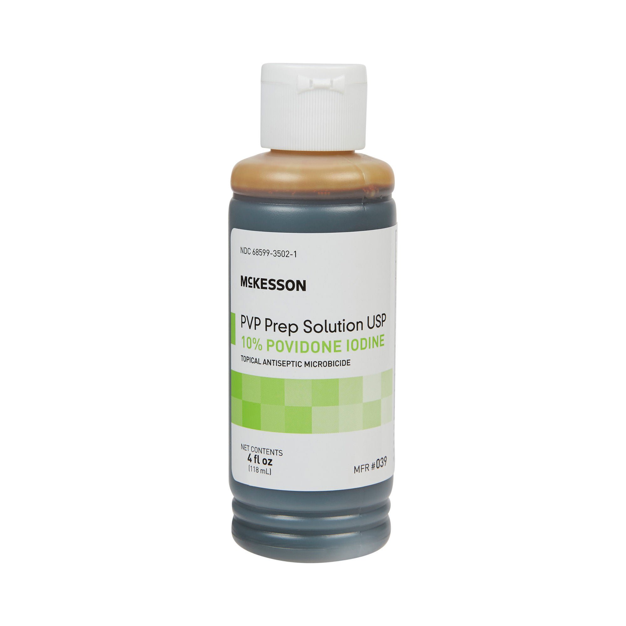 McKesson Microbicide Antiseptic PVP Scrub Solution, 4-ounce bottle