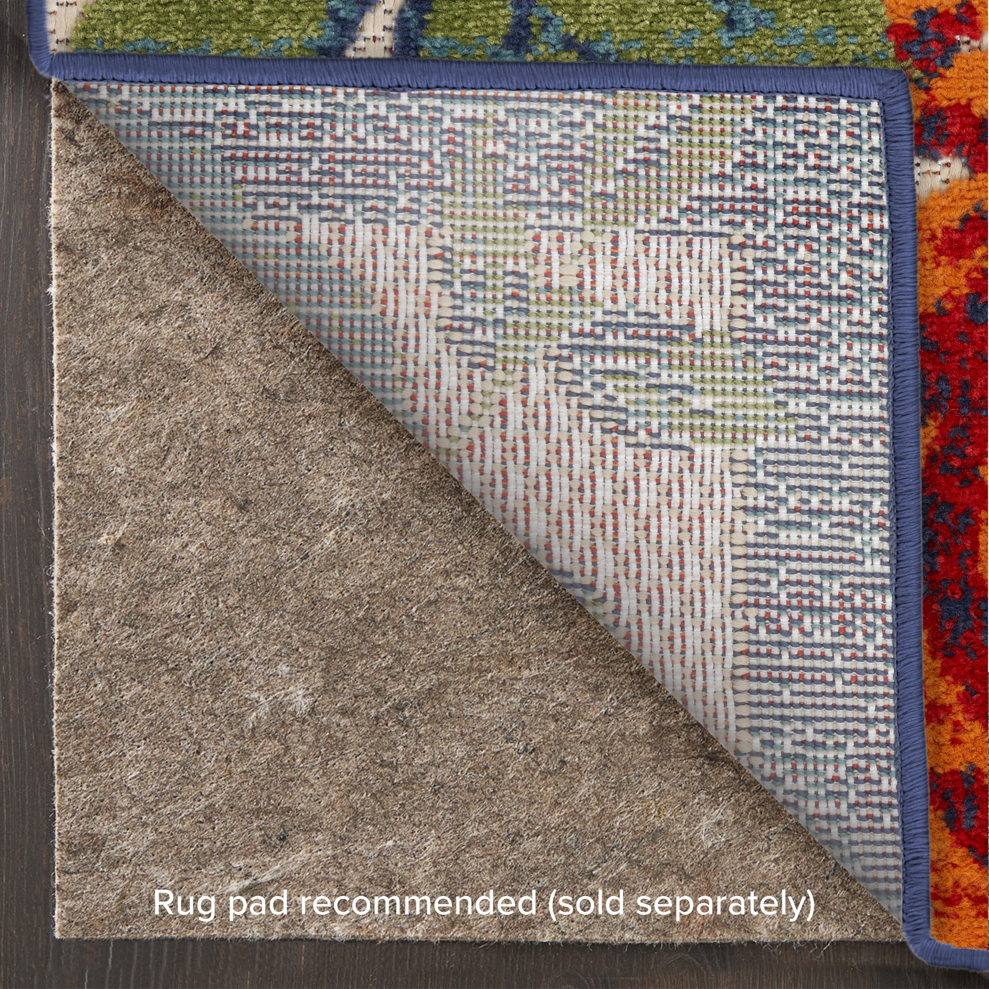Nourison Aloha 6' x 9' Ivory Multicolor Outdoor Rug