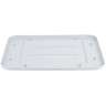 Rubbermaid Commercial, Polyethylene Bus Tub Lid, 22" x 17", Gray