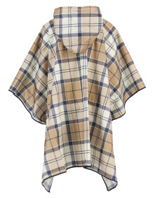 Poncho impermeabile in tartan Portree 