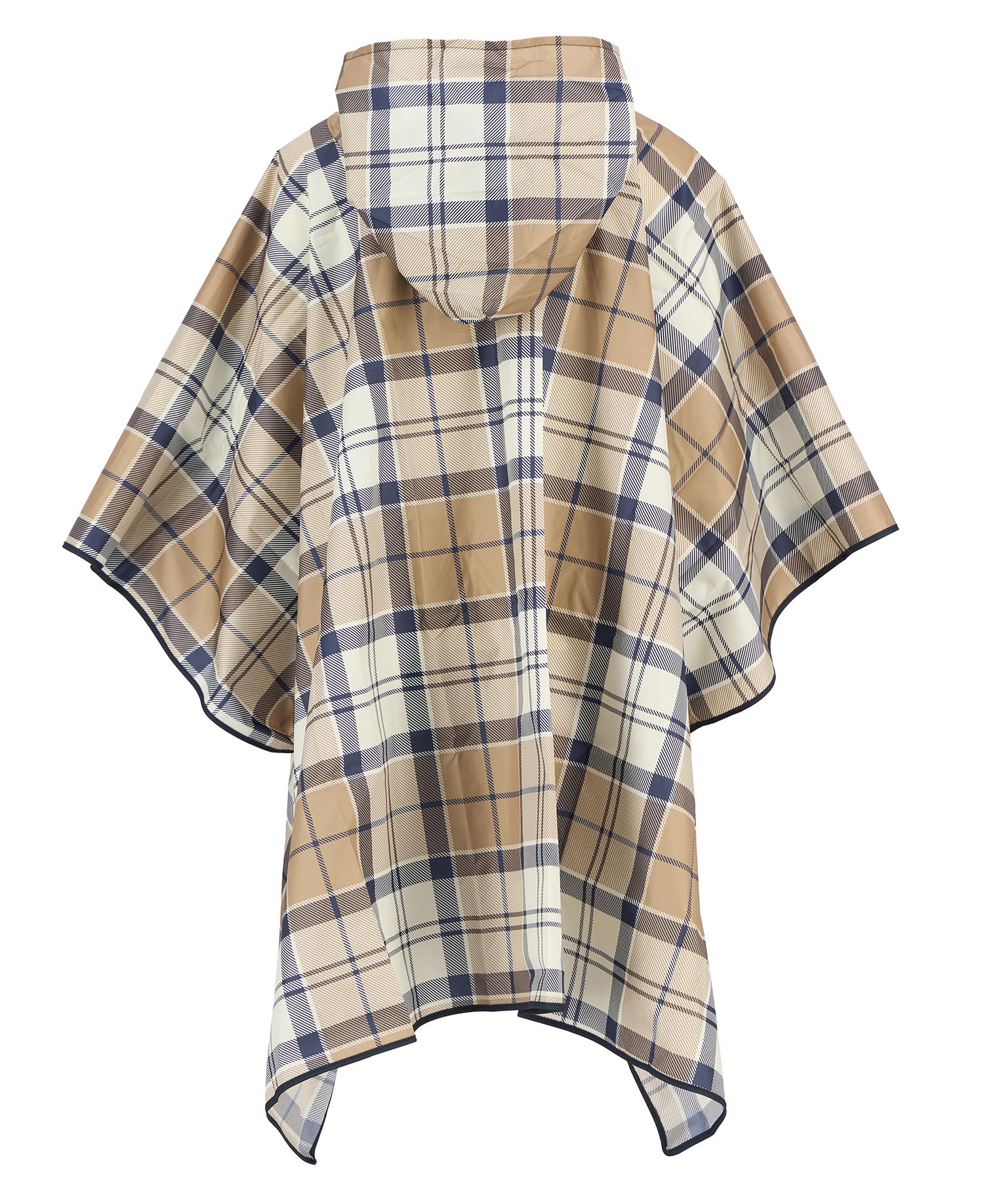 Poncho impermeabile in tartan Portree image number 1