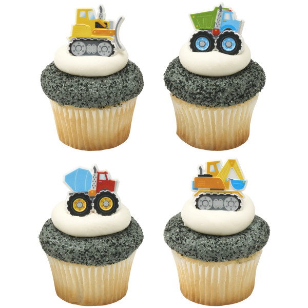 Construction Cupcake Rings