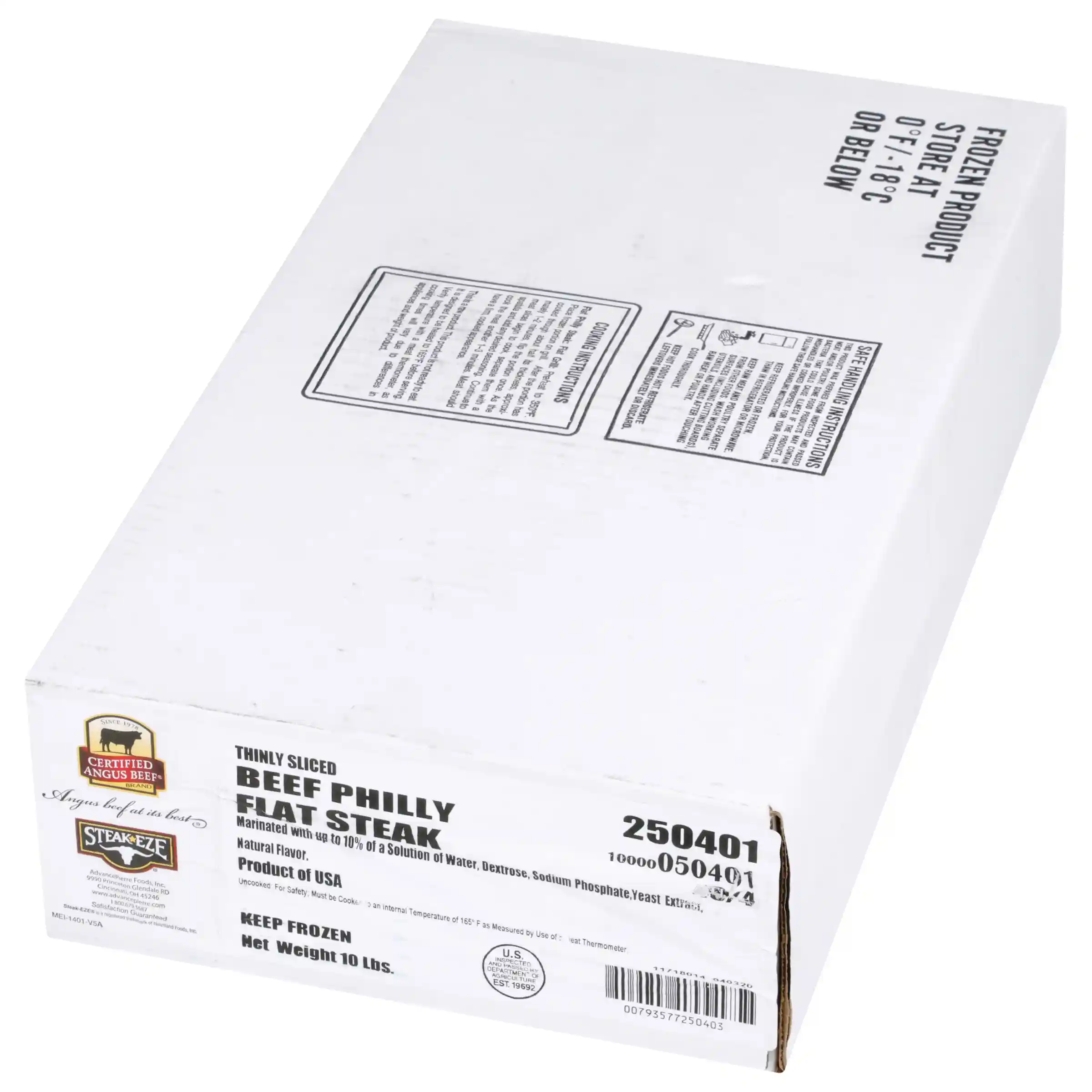 Steak EZE® Thinly Sliced Beef Philly Flat Steak_image_5
