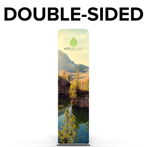 24in W x 90in H Double-Sided Graphic