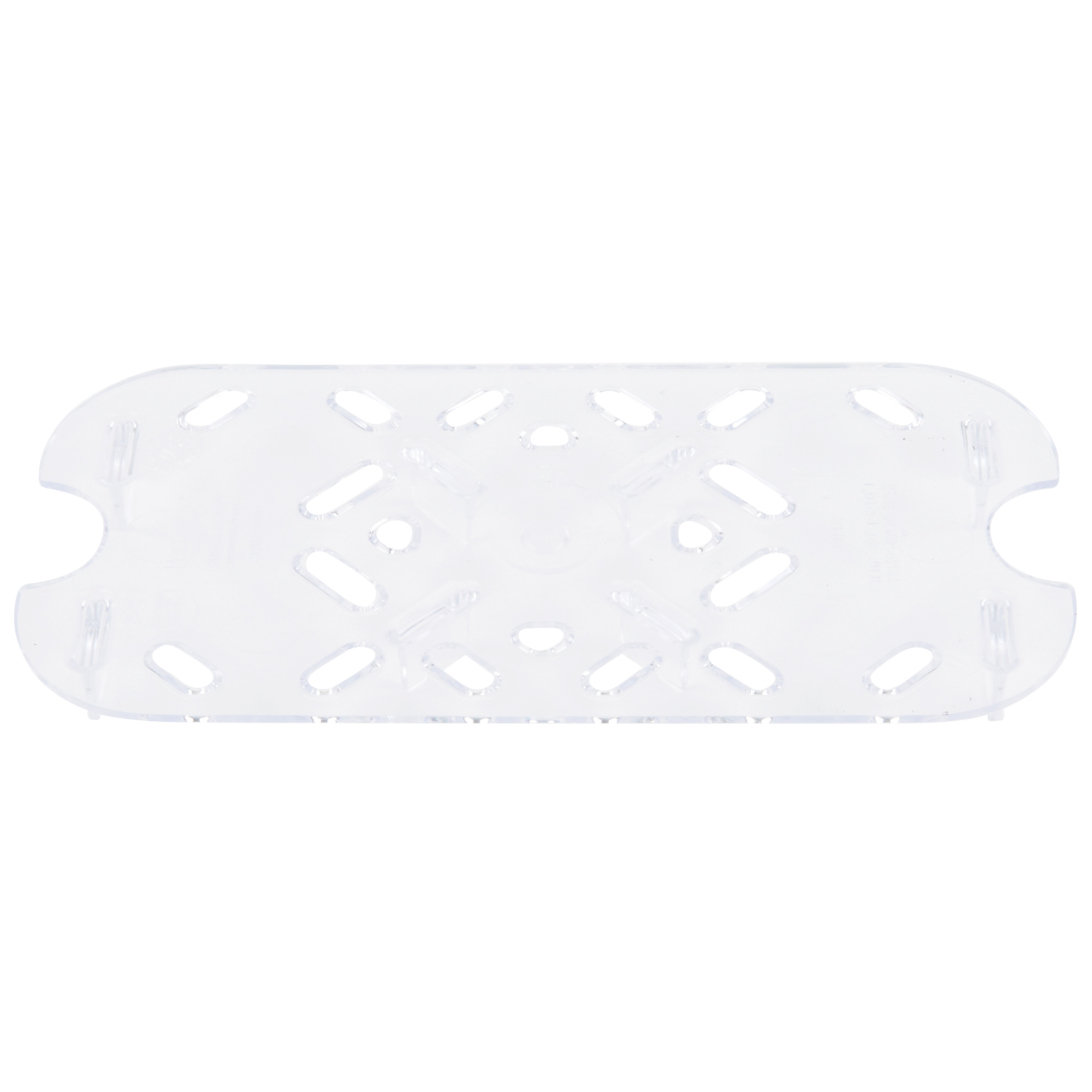 Fourth-size Super Pan® clear low-temperature plastic false bottom