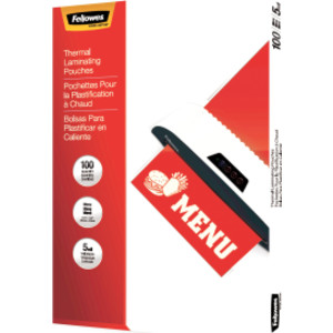 Thermal Laminating Pouches, Menu, 5mil, 100 pack