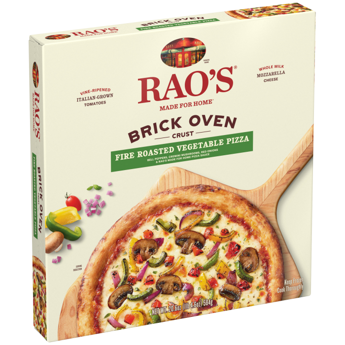 Fire Roasted Vegetable Frozen Pizza, 20.6 oz - Left angle Image