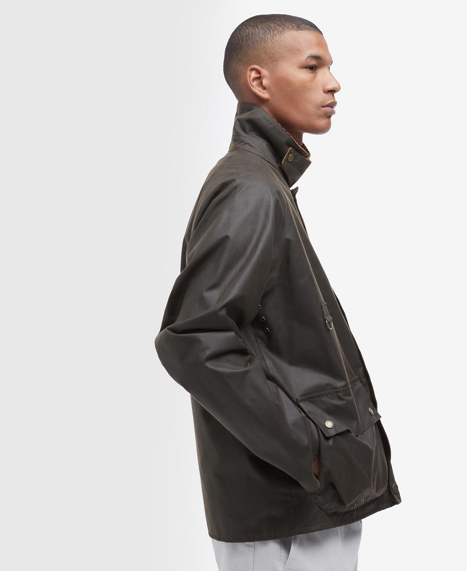 Utility Spey Waxed Jacket image number 3