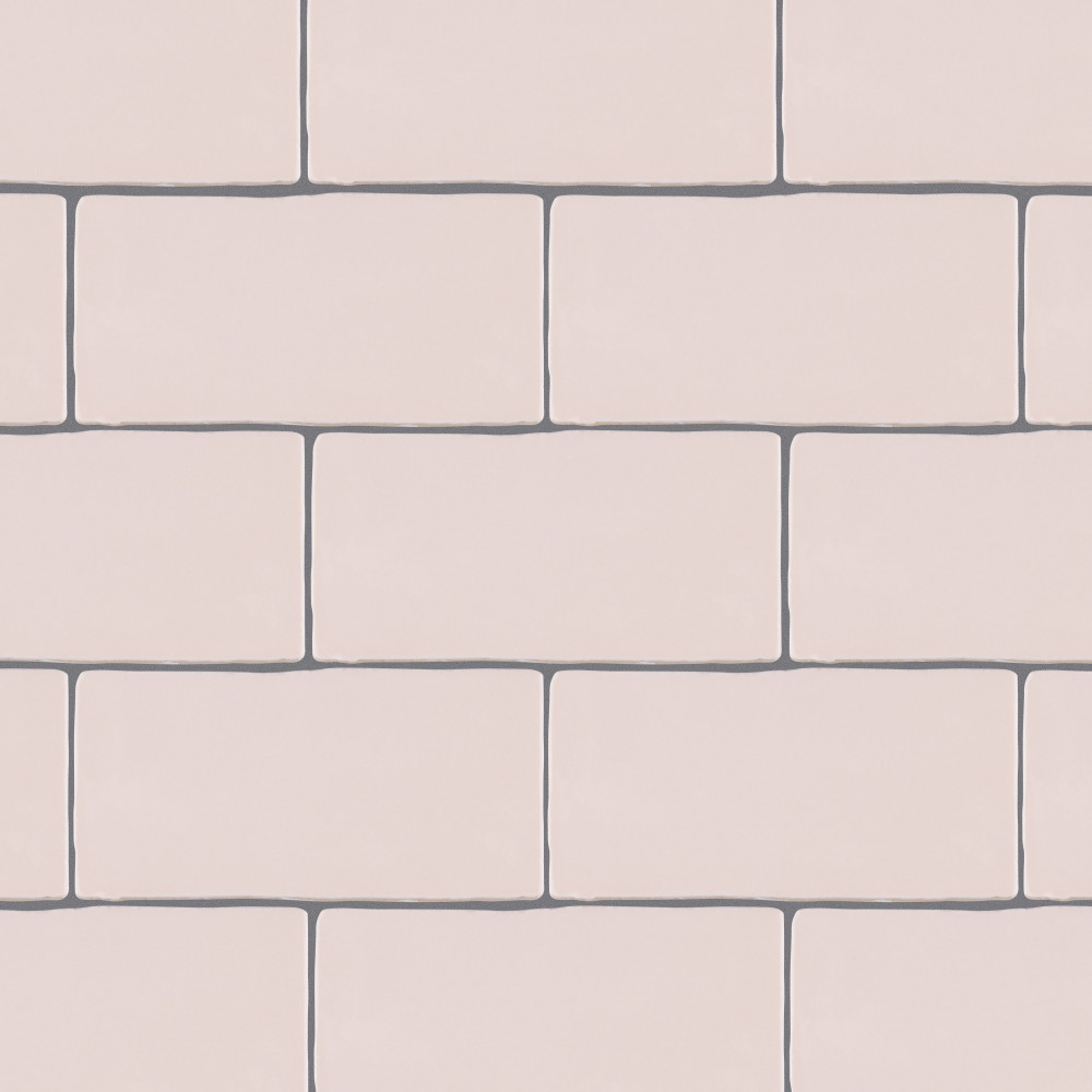 Chester Rose 3 in. x 6 in. Ceramic Wall Tile