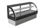 60-inch-wide 120-volt curved-glass drop-in Refrigerated display case with rear access