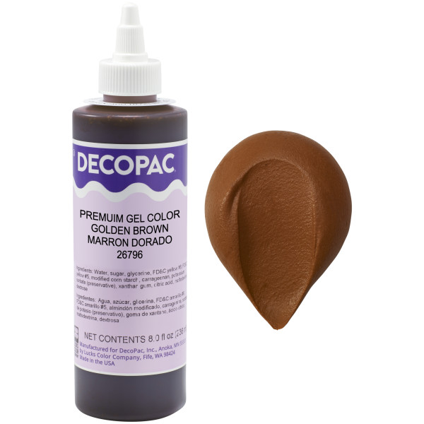 Golden Brown Premium Gel Color