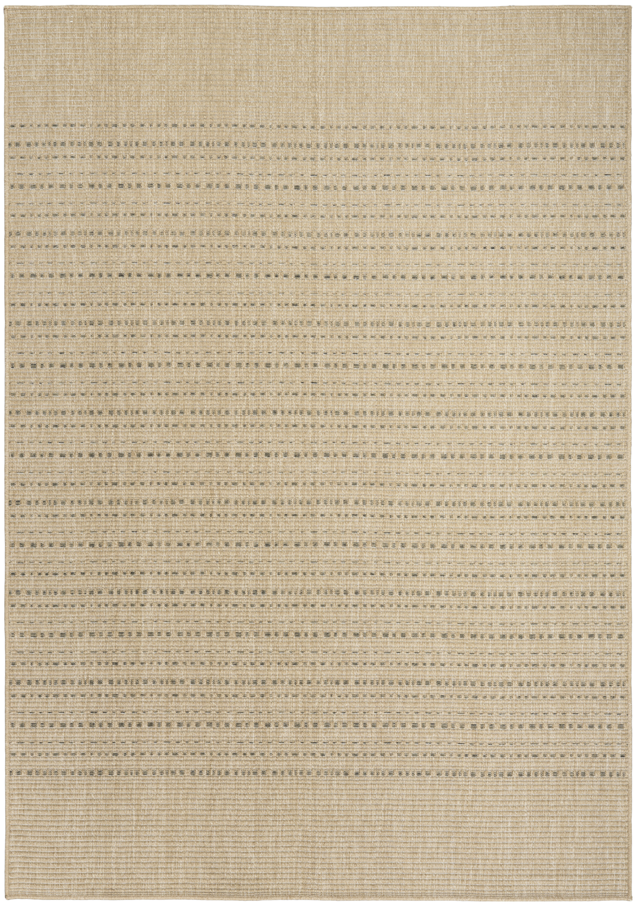 Nourison Tulum 6' x 9' Taupe Outdoor Rug