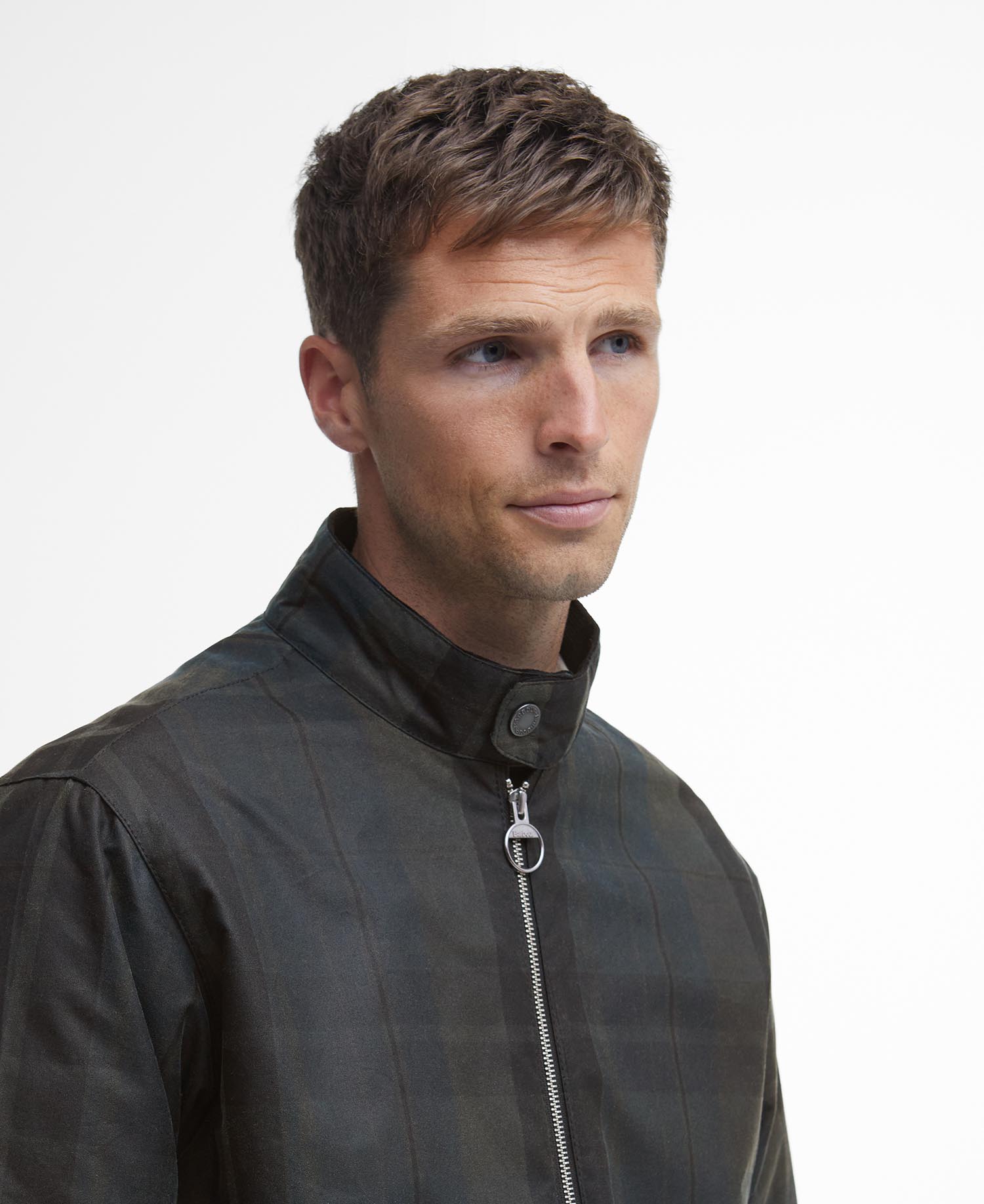 Wachsjacke Harrington Check image number 5