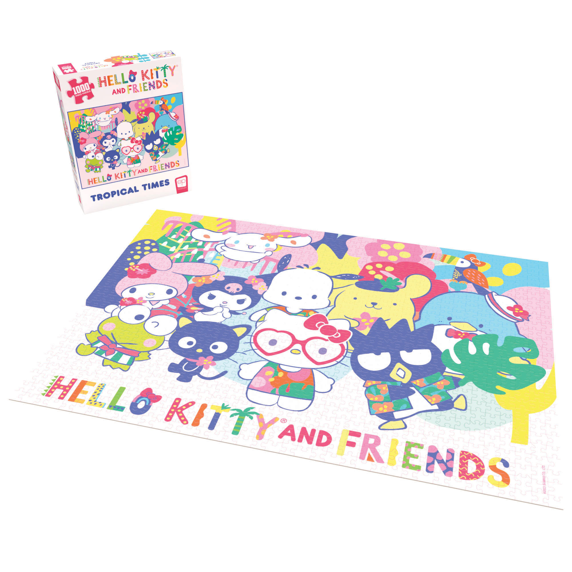 USAopoly Hello Kitty and Friends Tropical Times 1000-Piece Puzzle