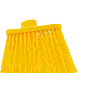 Carlisle, Sparta®, 12in, Color Coded Unflagged Broom Head, Polypropylene Bristles, Yellow