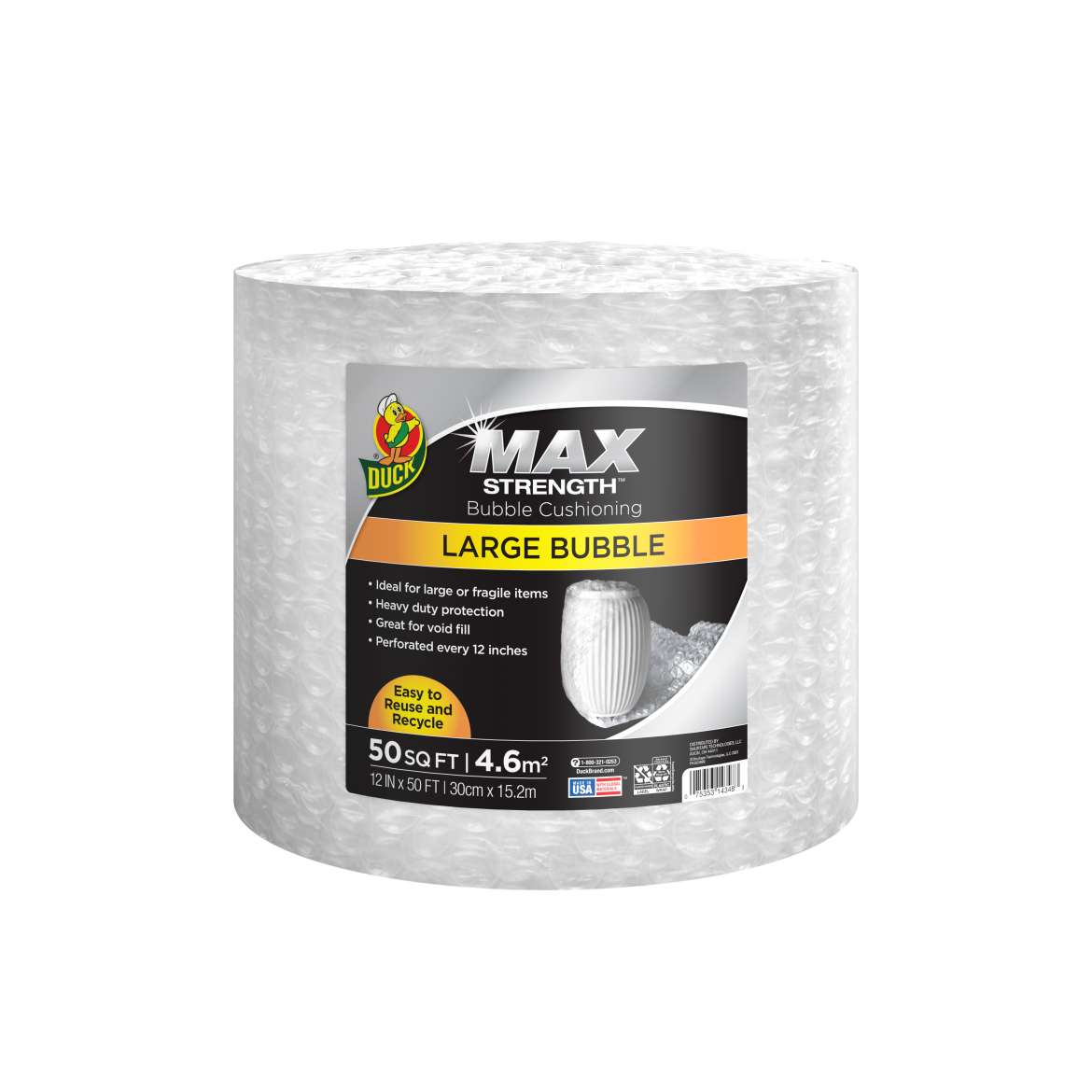 Duck® Max Strength™ Large Bubble Cushioning Wrap Image