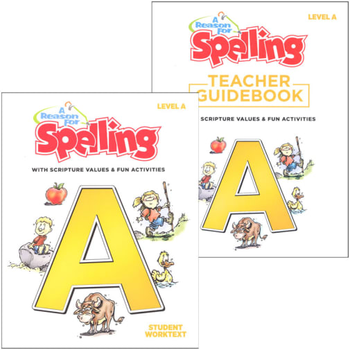 A Reason for Spelling A Homeschool Set (2nd Edition)