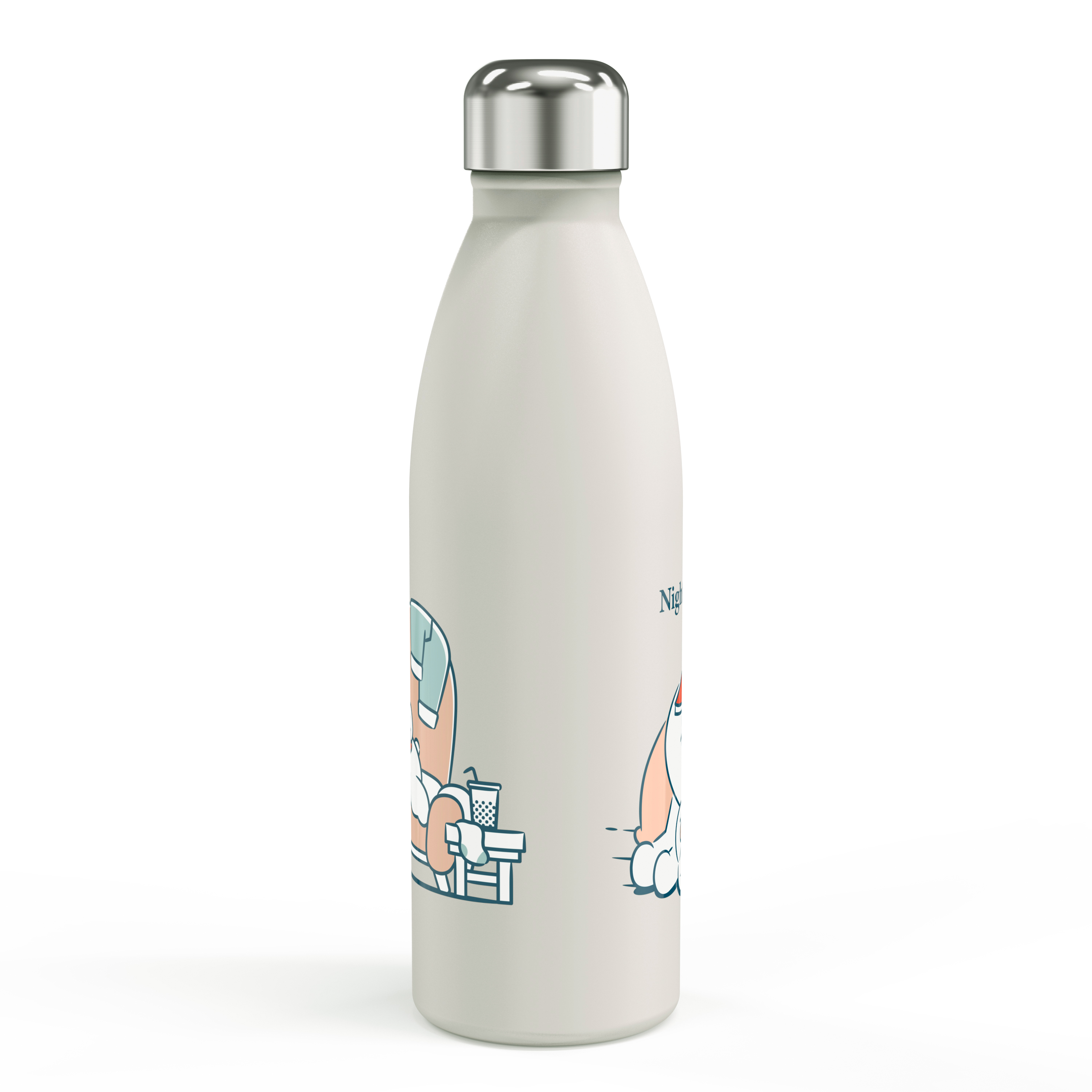 Line Friends 17.5 ounce Vacuum Insulated Stainless Steel Water Bottle, Sleepy Bunny slideshow image 2 Line Friends 17.5 ounce Vacuum Insulated Stainless Steel Water Bottle, Sleepy Bunny slideshow image 2