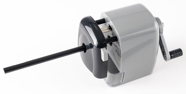 Dahle pencil sharpeners ensure the perfect point without over-sharpening and will sharpen graphite pencils and oversized colored pencils.