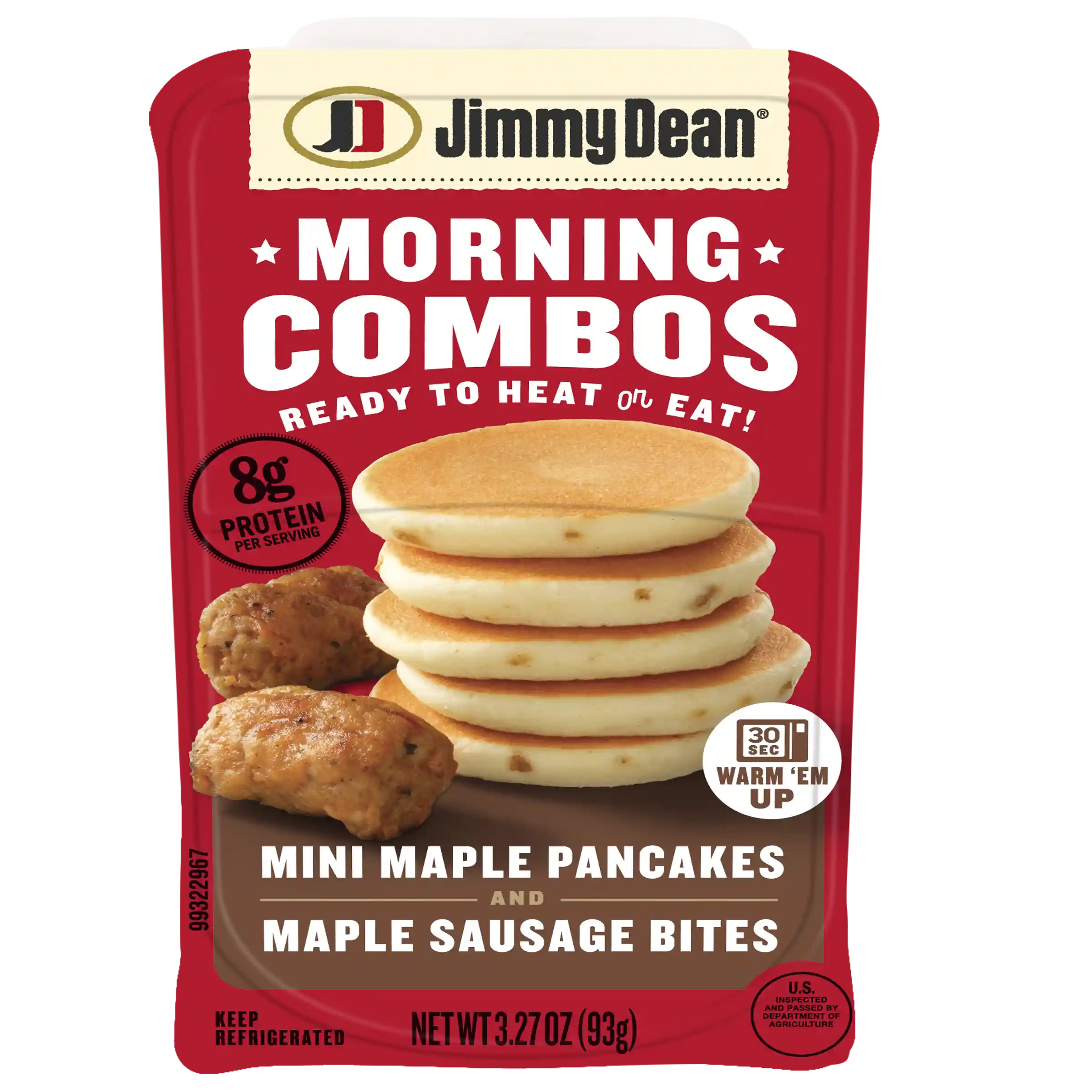 Jimmy Dean® Morning Combos, Mini Maple Pancakes and Maple Sausage Bites
