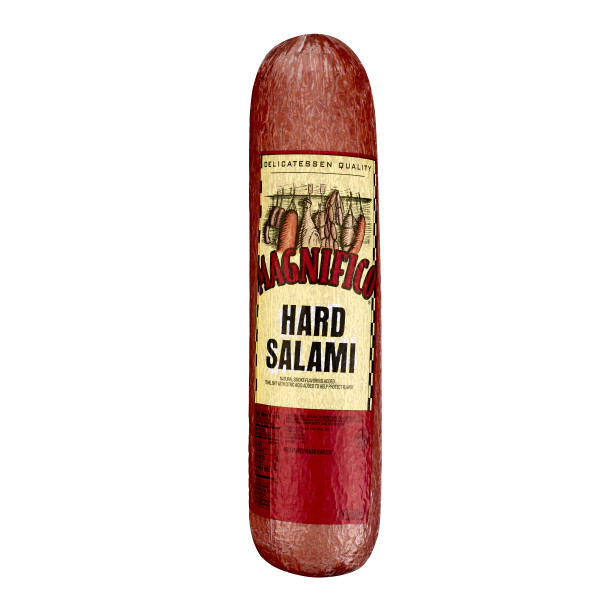 MAGNIFICO(r) Hard Salami, 2 pc . C1N1 - Front No Plunge In Package (Hi Res)