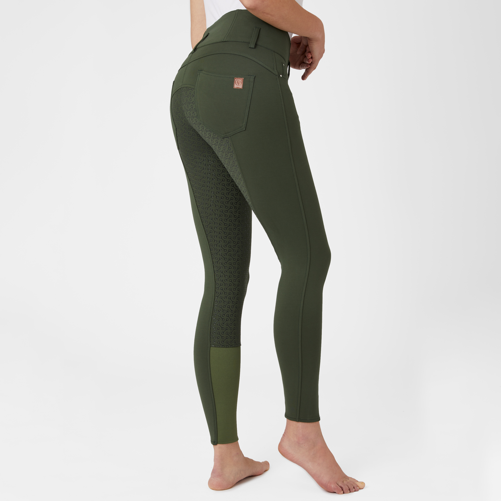 Horze Tara Womens High Waist Silicone Full Seat Breeches