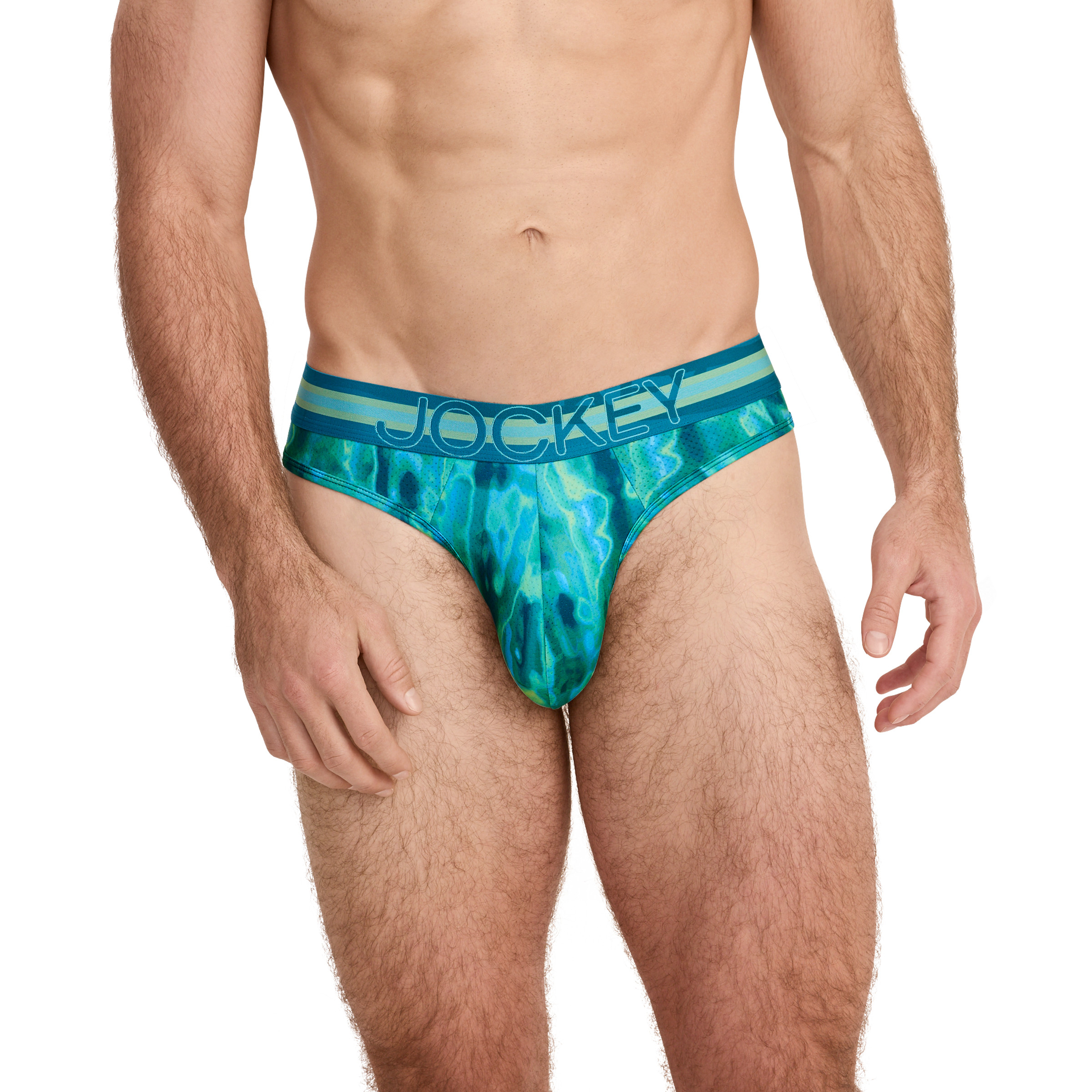 Jockey Sport Men's Stability Pouch Microfiber Thong - Picture 23 of 58