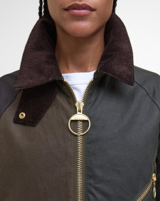 Arlene Waxed Jacket Beech/Ancient Tartan