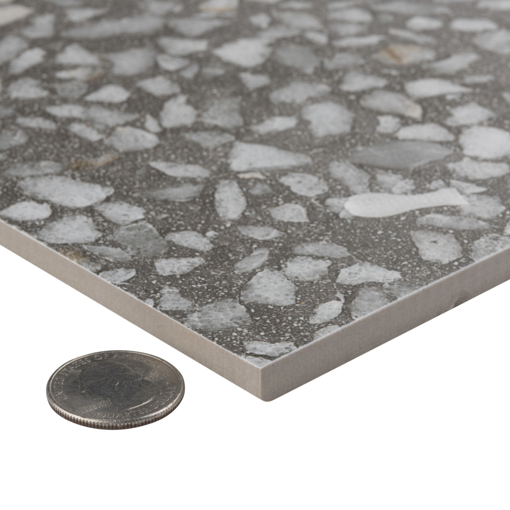Farnese Amalfi Grafito 11-1/2 in. x 11-1/2 in. Porcelain Floor and Wall Tile