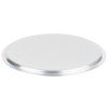 14 ⅞-inch Wear-Ever® domed aluminum cover with satin finish in dipped handle