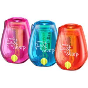 Twist-n-Sharp&trade; Kids Pencil Sharpener, Assorted Colors