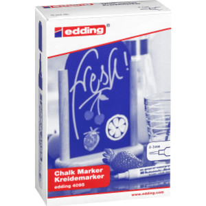 4095 Series Chalk Marker, Assorted Colors, Set of 10