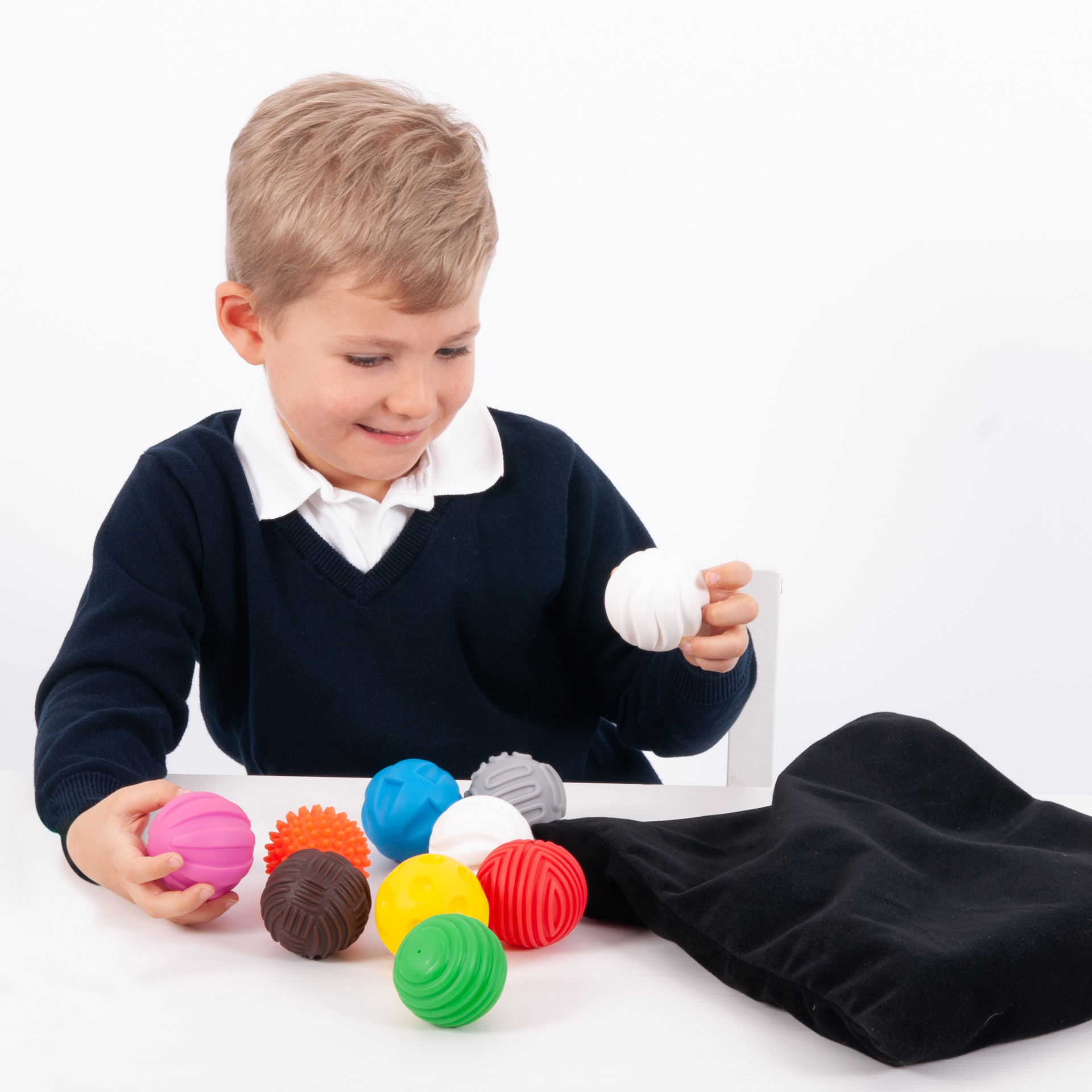 TickiT Discovery Ball Activity Set - Set of 18 Tactile Balls image number null
