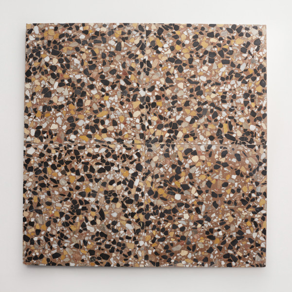 Dolce Vita Terrazzo | Torrone III | Large Field Tile | Maronne | Honed