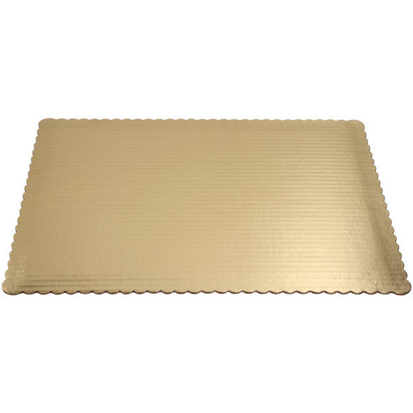 1/2 Sheet Gold Cake Board