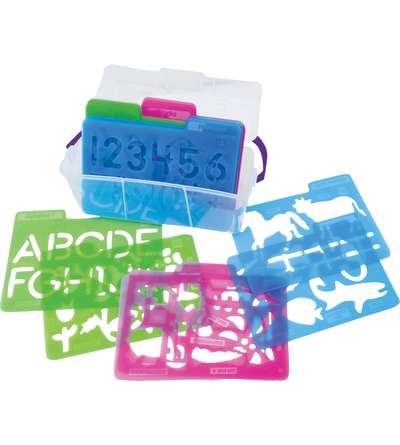 Stencil Mill, Set of 24