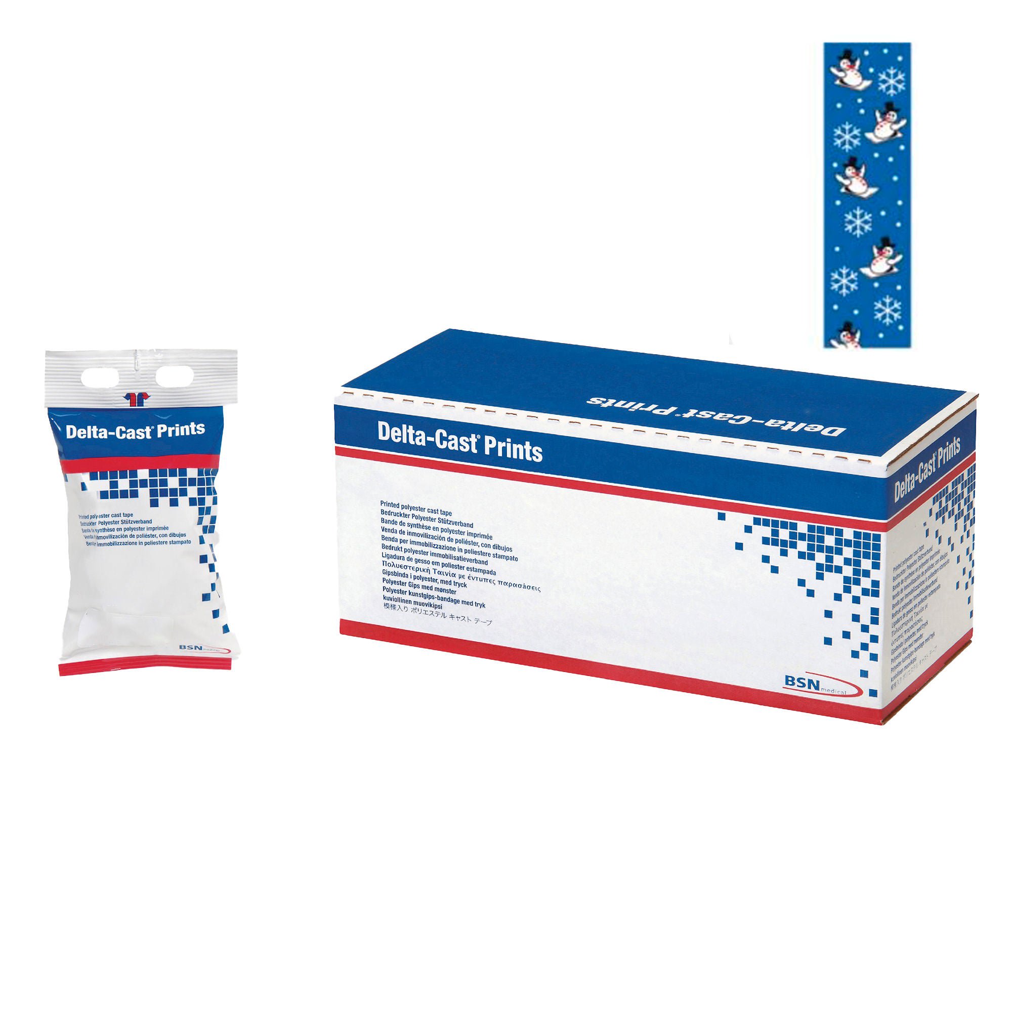 BSN Medical TAPE, CAST DELTA HOLIDAY PRINT2"X4YDS (10/BX)