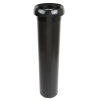 23-inch-deep in-counter adjustable gasket cup dispenser in black
