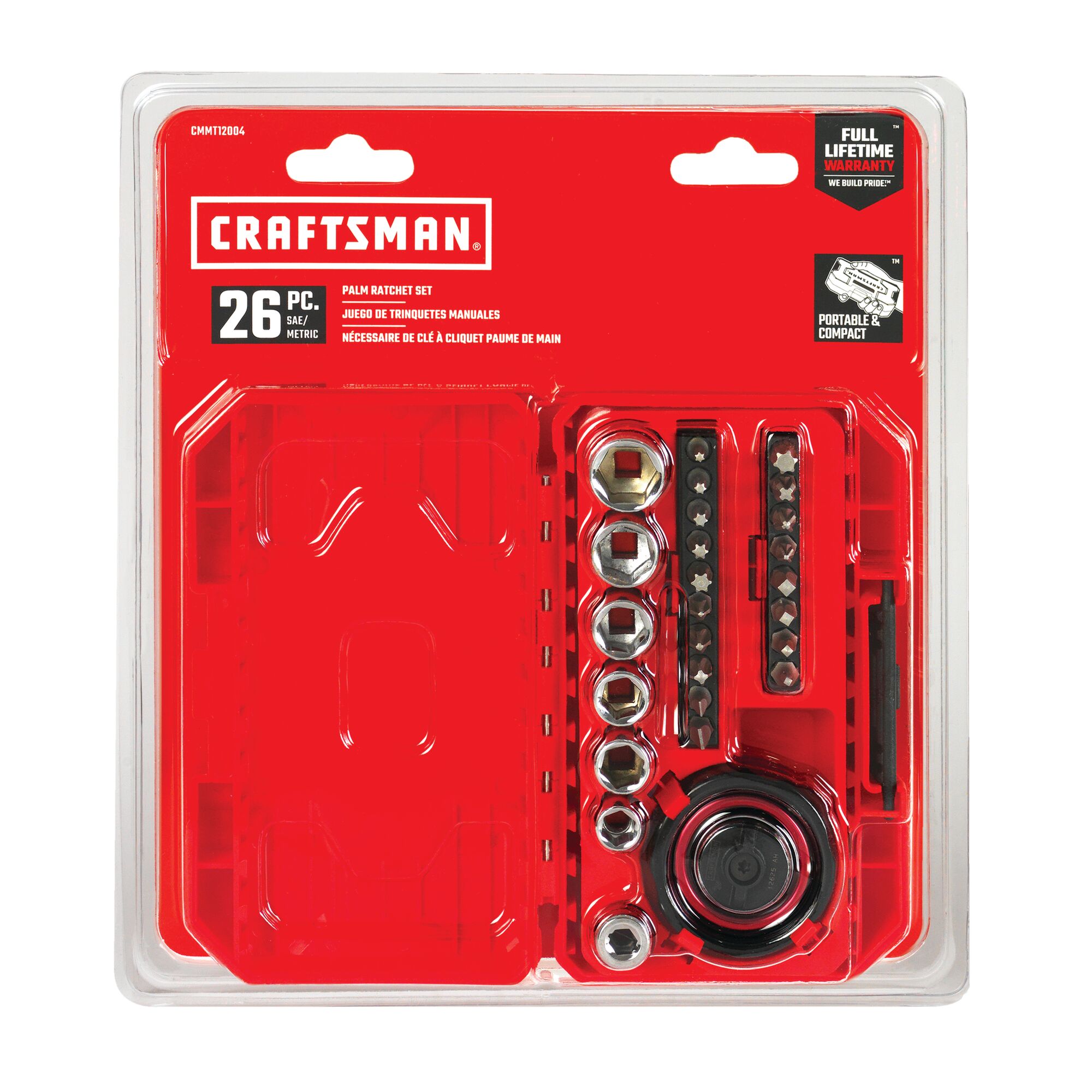 View of CRAFTSMAN Sockets: 6-Point packaging