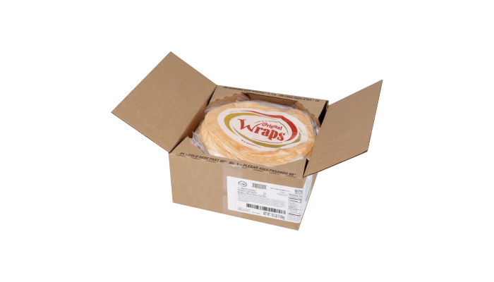 Mexican Original® 12" Tomato Flavored Press Flour Tortilla Wrap_image_4