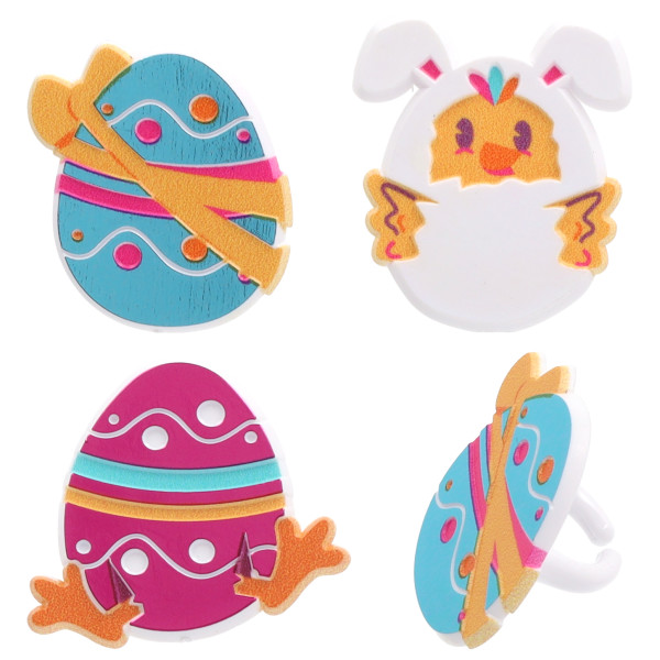 Egg-Cited for Easter Cupcake Rings
