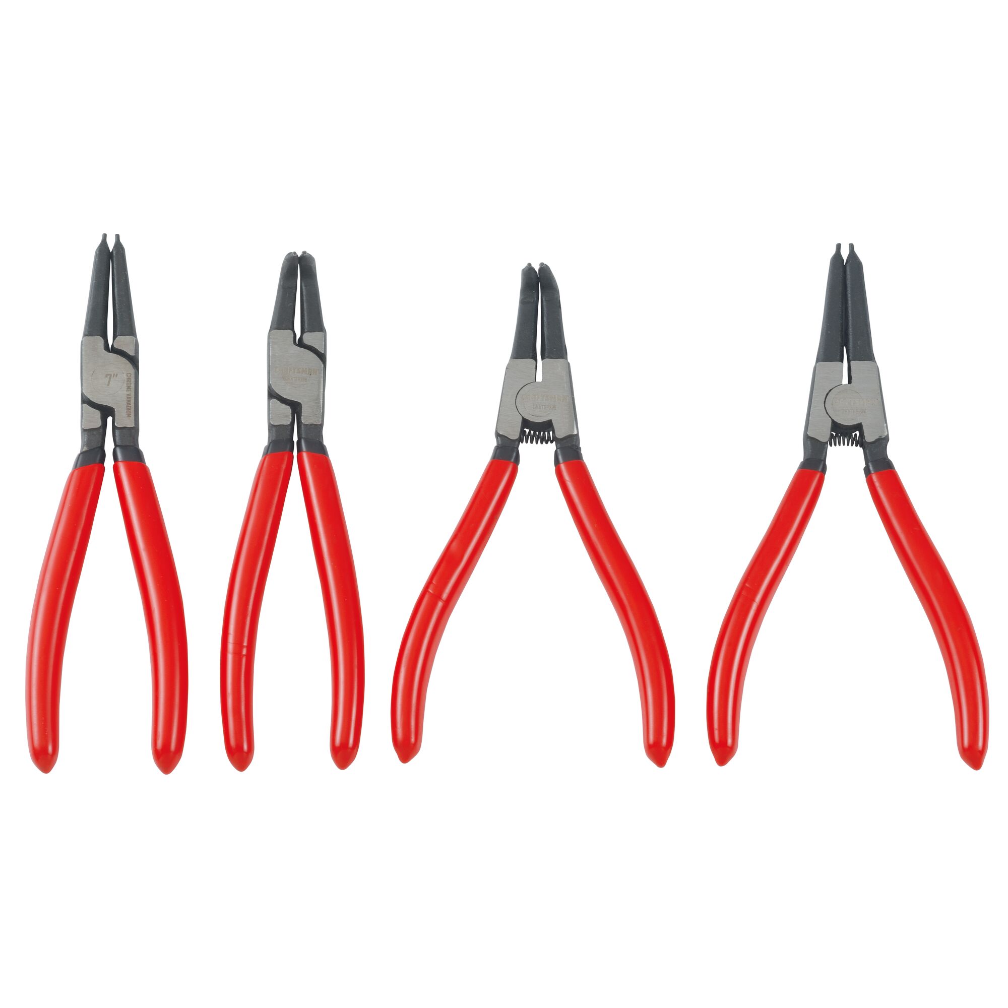 View of CRAFTSMAN Pliers: Set on white background