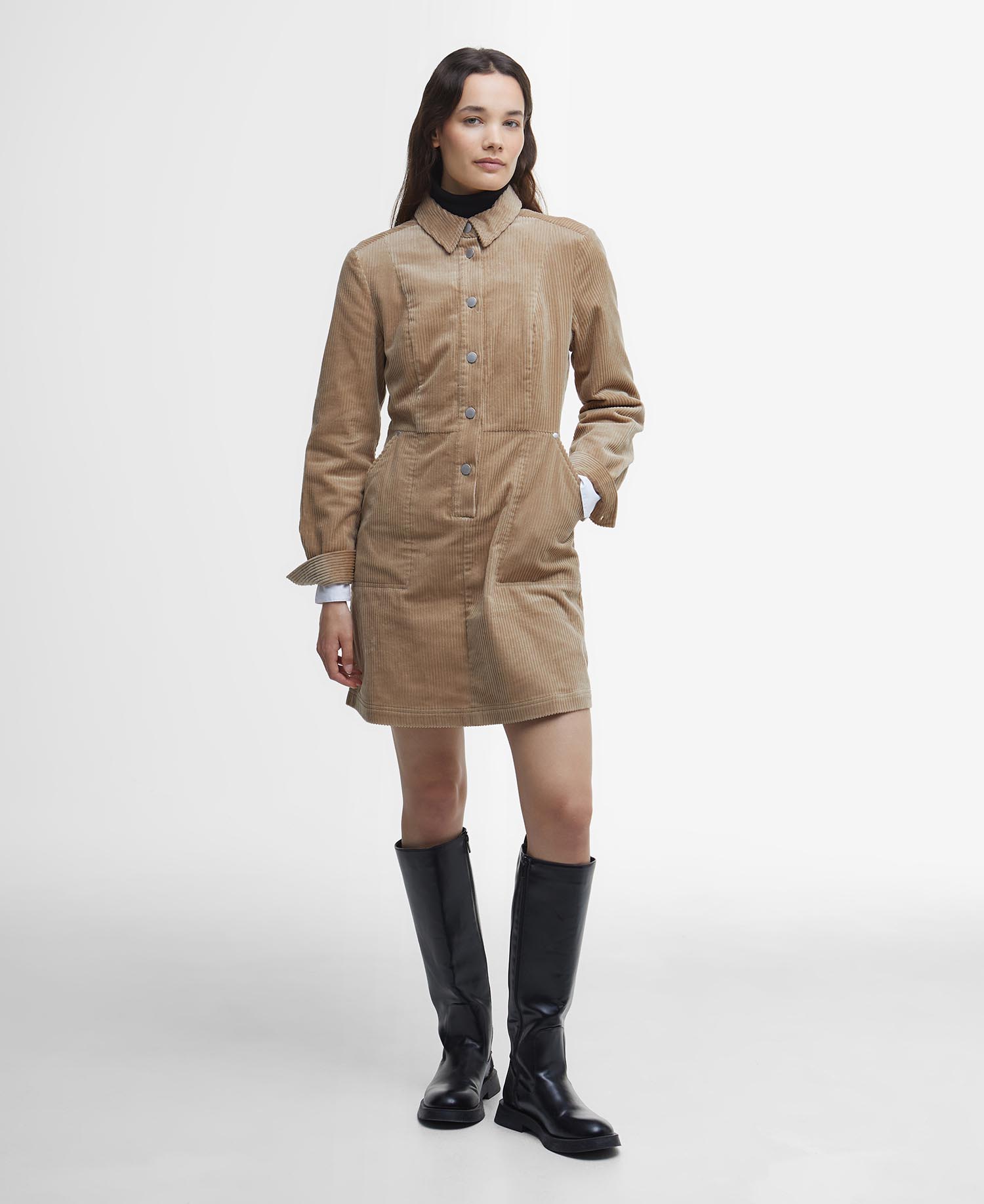 Tessa Cord Mini Dress image number 0