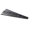 Unger, ErgoTec® Soft Replacement, 18", Black, Rubber Squeegee