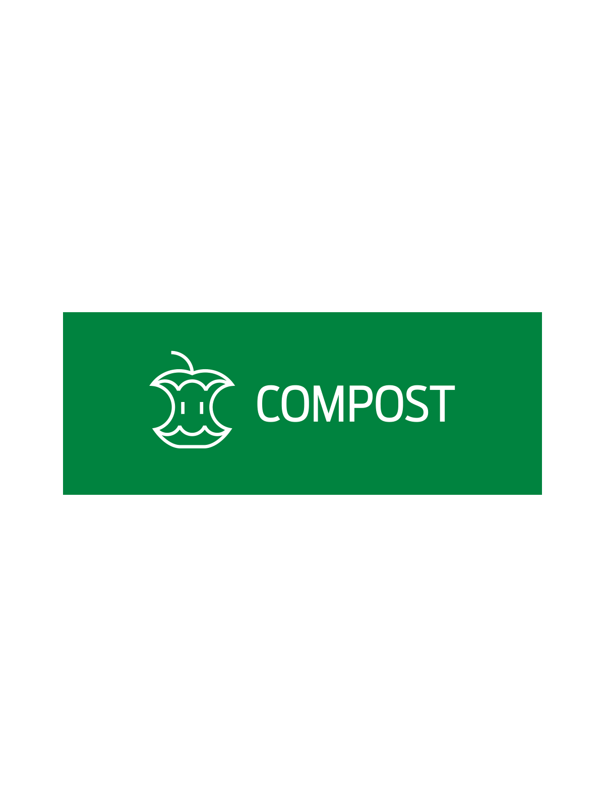 RISE – Triple – Sign – Compost – Green