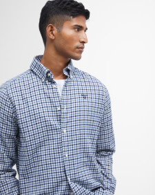 Finkle Tailored Long-Sleeved Shirt Classic Navy